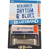 Bluesband Harmonica Key of C, Clamshell