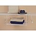 Closetmaid 24 In. Hanging Steel Wire Shelf for Laundry Rooms or Closets in Classic White