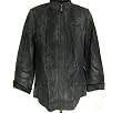 Alfani Woman Crocodile Printed Suede Jacket