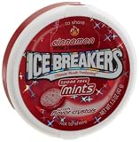 Ice Breakers Sugar Free Mints, Cinnamon, 1.5-Ounce Containers (Pack of 16)