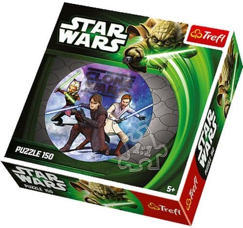 Star Wars Puzzle 150 The Clone Wars 1:1 Ages 5+ Animated Series