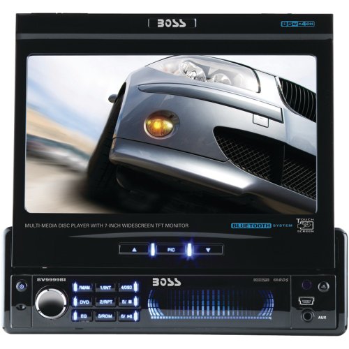 Boss BV9999BI Bluetooth-Enabled In-Dash DVD/MP3/CD AM/FM Receiver