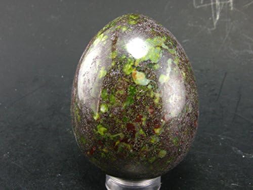 Dragon Bloodstone Egg From China - 1.8"