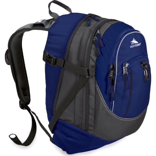 High Sierra Fat Boy Backpack,Blue Velvet/Charcoal