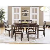 Home Elegance 627 Espresso Dining Table