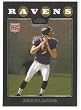 2008 Topps Chrome Joe Flacco (RC) - Baltimore Ravens - Football Rookie Card - NFL Football Trading Card