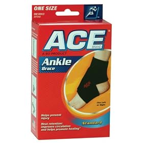 ACE Neoprene Ankle Brace, One Size Fits All by ACE