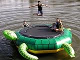 Aqua Sports TJUMP Island Hopper Turtle Jump Trampoline
