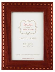Italian Wooden Picture Frame, Rose Wood