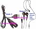 Electronics : (2 Items Combo) Handsfree Stereo Headset Headphones + 3.5mm Stereo Audio Adapter + Dual in Ear Buds Headphones for Samsung At&t Blackjack Ii 2 SGH I617 A117 A127 A513 A517 A737 A747 M305 M510 Tmobile Katalyst T739 T819 Blast T729 Beat T539 R200 R410 R610 T409 T429 Cell Phone