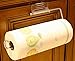 DecoBros Over The Drawer/Cabinet Door Kitchen Paper Towel Bar Holder, Chrome
