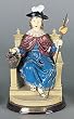 Bareggio Collection - Statue - Child of Atocha - Poly Resin Statues on Dark Base - 12in.