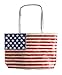 Sequined & Beaded American Flag Handbag Purse
