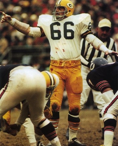 RAY NITSCHKE GREEN BAY PACKERS 8X10 SPORTS ACTION PHOTO (1)