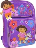 Dora & Boots Purple Backpack Bonus Plush Doll
