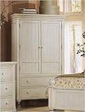 Klaussner 842690TVAR TV Armoire-White Finish