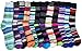 6 Pairs of Mens Dress Socks, Colorful Patterned Assorted Styles (12 Pairs Assorted)