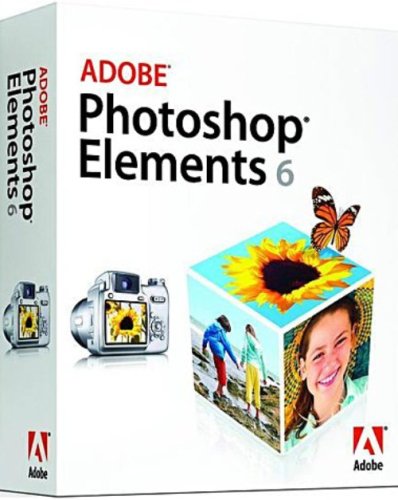Adobe Photoshop Elements - (version 6 ) - ensemble complet - 1 utilisateur - CD - Win - fran�ais