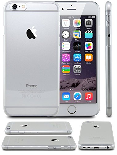 New iPhone 6 Case, tekSonic® [Crystal Clear] [Scratch Proof] iPhone 6 Case, 4.7 inch - Slim Transparent Ultra-Thin Crystal Clear Snap-On Hard TPU Case Thin Fit Perfect Fit Scratch Resistant Case Cover for Apple iPhone 6