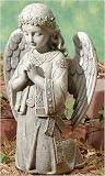 Josephs Studio Kneeling Celtic Angel Garden Figure 12"
