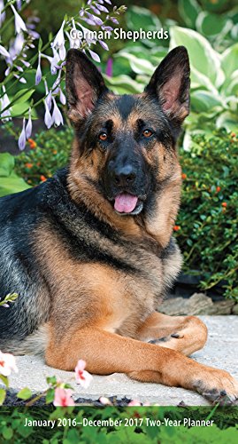 German Shepherds 2016 Two-Year Pocket Planner