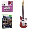 Mad Catz Rock Band 3 PRO-Guitar Bundle ? Includes: Red Hot Chili Peppers Bonus Tracks, Full Game, and Fender Mustang PRO-Guitar Controller for Xbox 360