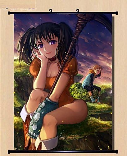 Home Decor Anime The Seven Deadly Sin Wall Scroll Poster Fabric Painting 23.6*31.5 inch 59