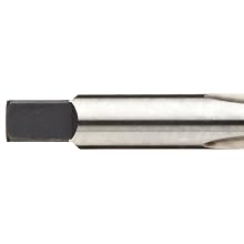 Union Butterfield 1785NR High-Speed Steel Spiral Point Tap, Non-Relieved Style, Uncoated (Bright) Finish, Round Shank with Square End