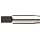 Union Butterfield 1785NR High-Speed Steel Spiral Point Tap, Non-Relieved Style, Uncoated (Bright) Finish, Round Shank with Square End