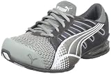 Puma Women's Voltaic 3 Cross-Training Shoe,Limestone Grey/Dark Shadow/White,7.5 B US