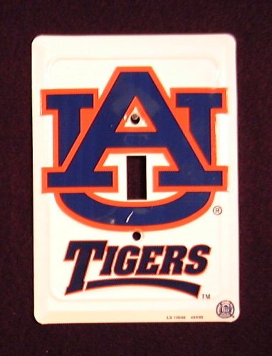 Auburn Tigers Light Switch Cover Single