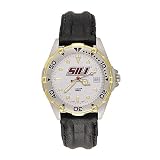 Southern Illinois Salukis NCAA Men's All Star Watch with Leather Band