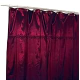 FamousHomeFashionsMataHariGarnetShowerCurtain