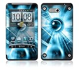 Abstract Blue Tech Protective Skin Cover Decal Sticker for HTC Aria Cell Ph ....