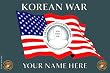 Marine Corps Korean War Small Vehicle Bumper Sticker
