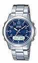 Casio WVA-210DU-2AVER Mens Bracelet Radio Controlled Watch