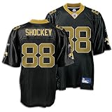 Jeremy Shockey Jersey: Reebok Black Replica #88 New Orleans Saints Jersey - XX-Large