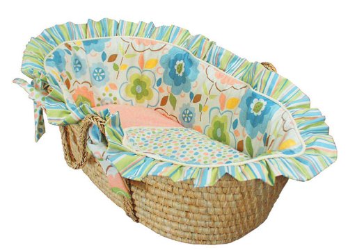 Hoohobbers Baby Sweet Pea Moses Basket