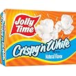 Jolly Time Crispy 'n White Natural Flavor White Microwave Popcorn, 3-Count Boxes (Pack of 12)