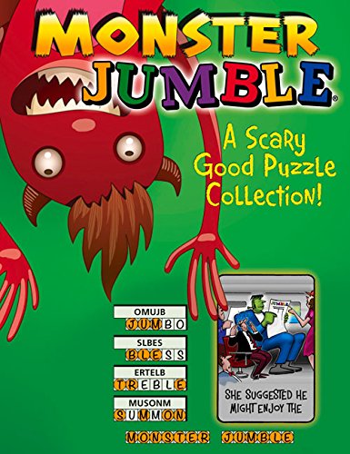 Monster Jumble®: A Scary Good Puzzle Collection! (Jumbles®)