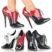 Pleaser Shoes Women's DOMINA-460 6 Oxford Lace Up Pump, Available in 4 Colors