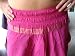 Harem Pant, Jump Suit, Skirt in Pink with Sari Border