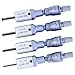 Mitutoyo 368-927 Holtest Vernier Inside Micrometer, Complete Unit Set, 0.12-0.28" Range, 0.0001" Graduation, +/-0.0001" Accuracy