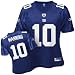 Eli Manning Blue Reebok Replica New York Giants Women's Jersey - Small