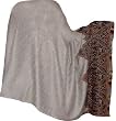 Paisley Wrap Wool Embroidered Outerwear 84 x 40 inches (psley323)