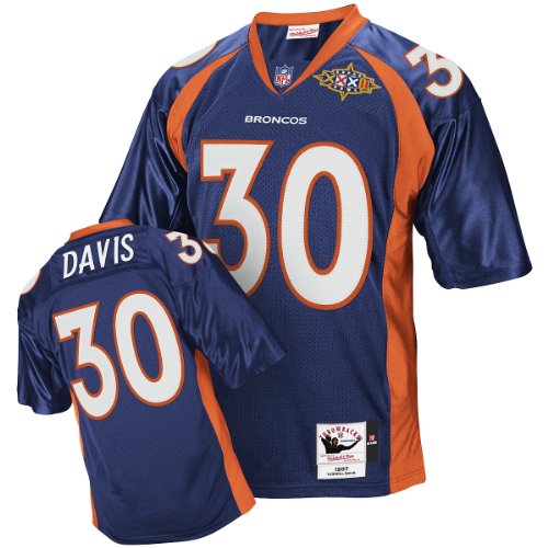 Mitchell & Ness Denver Broncos Terrell Davis 1997 Authentic Throwback Jersey Size 56
