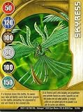 BAKUGAN NEW LOOSE METAL CARD SKYRESS