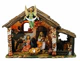 Fontanini by Roman Figure Centennial Nativity Set with Lighted set 6-Piece 5-Inch