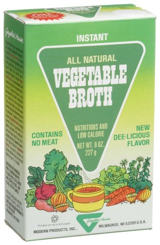 Gaylord Hauser Vegetable Broth, 8-Ounce Units (Pack of 4) by Gaylord Hauser