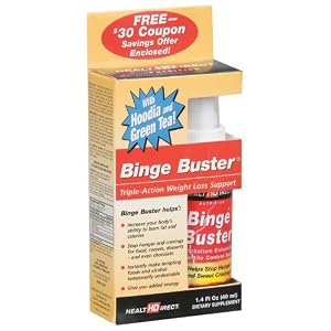 Health Direct - Binge Buster W/Hoodia&Grn/Tea, 1.4 fl oz liquid